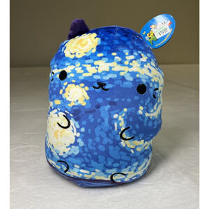 NWT Cats vs Pickles Vincent Van Meow Gogh #163 Starry Night 8" Stuffed Plush FS